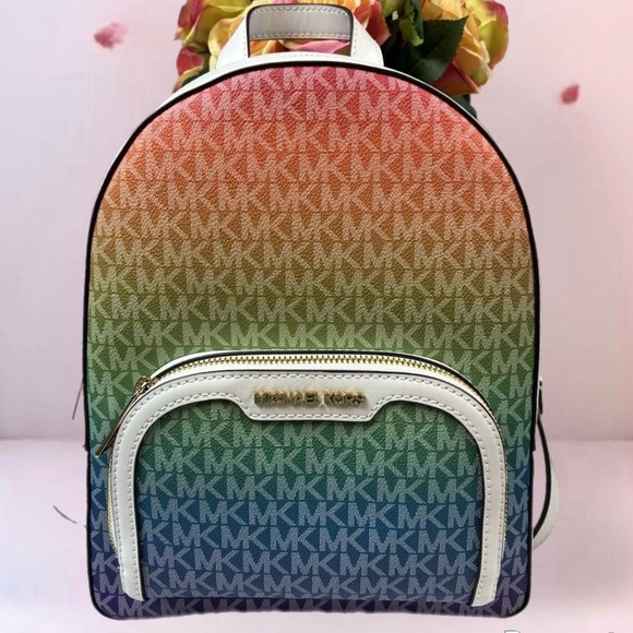 Michael Kors Multicolor Gradient Backpack - Picture 1 of 13